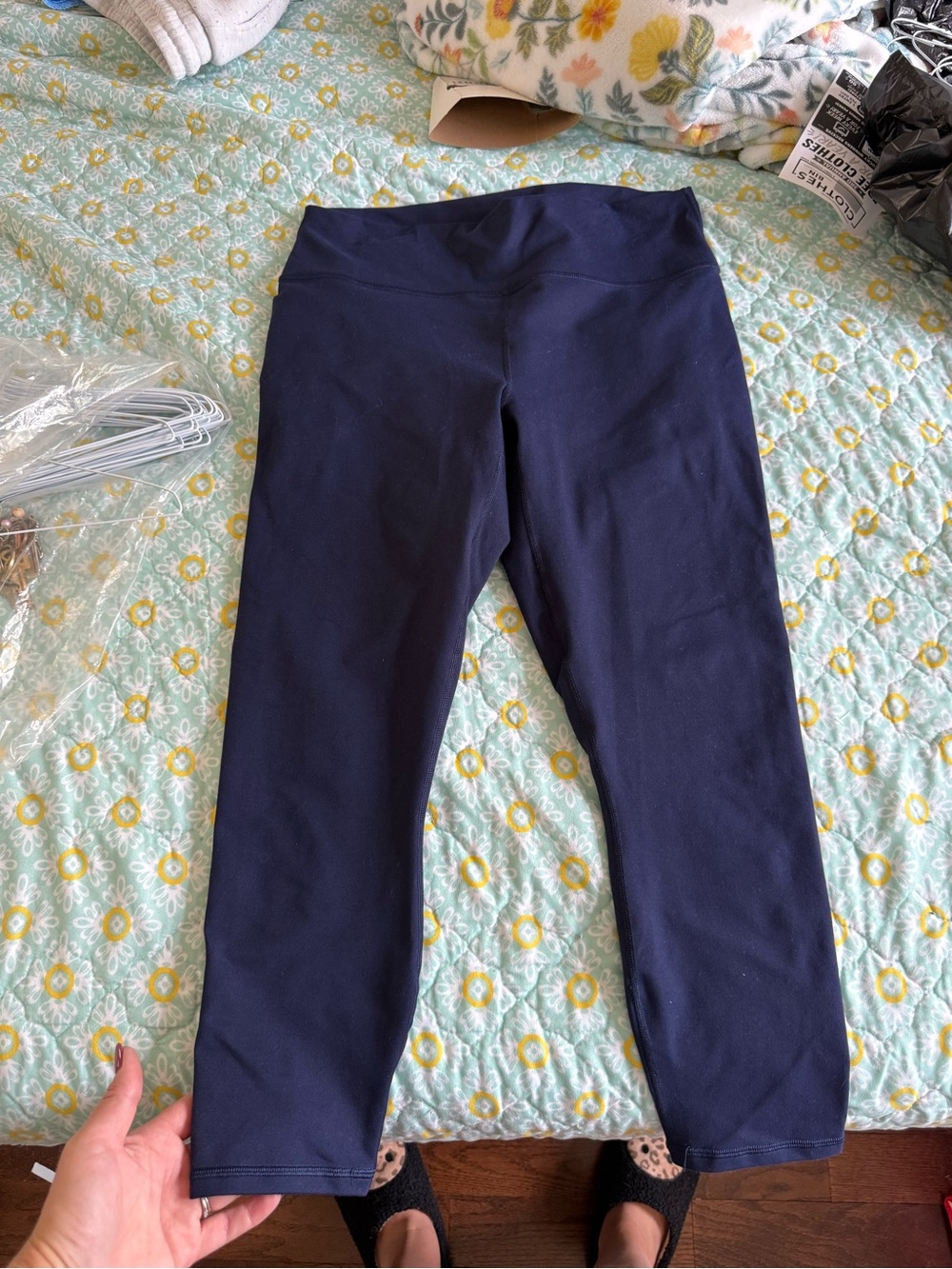 Fabletics Navy Women’s ' Powerhold Leggings